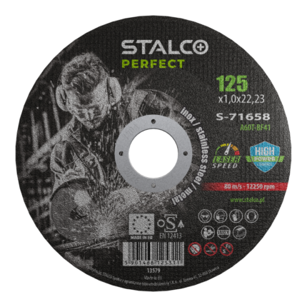 Multi Cutting Disc 125mm x 1mm STALCO PERFECT S-71658-MYHOMETOOLS-STALCO