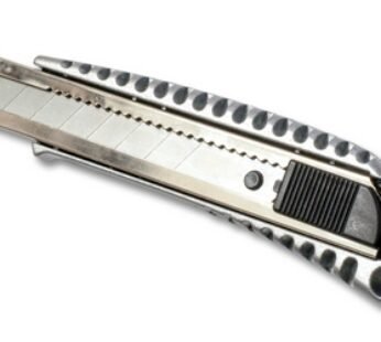 Snap off blade knife aluminium 18 mm