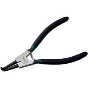 Outer SEEGER pliers, curved, 180 mm