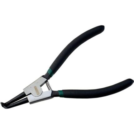 Outer SEEGER pliers, curved, 180 mm-MYHOMETOOLS-STALCO