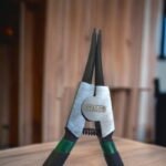 Zewnętrzne szczypce SEEGER, proste, 180 mm-MYHOMETOOLS-STALCO