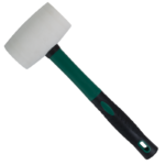 Rubber hammer white 90 mm-MYHOMETOOLS-STALCO