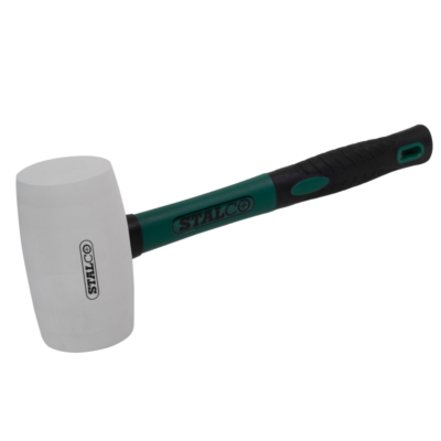 Młotek gumowy biały 90 mm-MYHOMETOOLS-STALCO