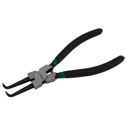 Seeger curved pliers 180mm STALCO S-14439-MYHOMETOOLS-STALCO
