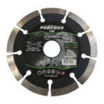 Segmented diamond disc 115 mm cutting blade masonry grinder solid saw angle Perfect-MYHOMETOOLS-STALCO