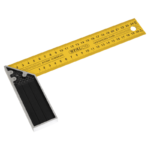 Steel Carpenters Square 250mm carpentry STALCO S-11825-MYHOMETOOLS-STALCO