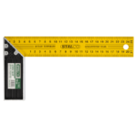 Steel Carpenters Square 250mm carpentry STALCO S-11825-MYHOMETOOLS-STALCO