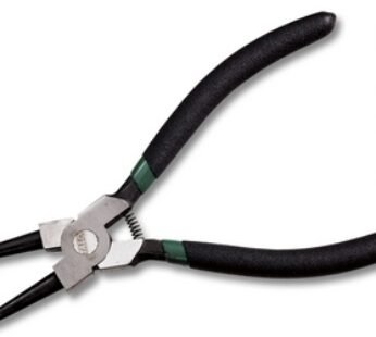 Inner SEEGER pliers, curved, 180 mm