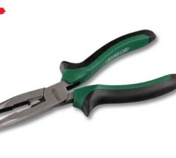 Long nose pliers, curved, lengh 160mm