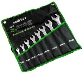 Combination Spanners, polished, set of 8