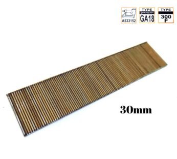 18 Gauge 30mm Galvanised Smooth Shank Nails