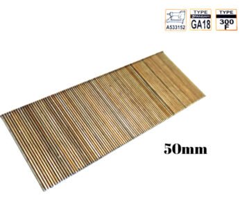 18 Gauge 50mm Galvanised Smooth Shank Nails