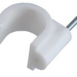 Cable clips 4mm 25-pack