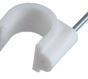 Cable clips 10mm 25-pack