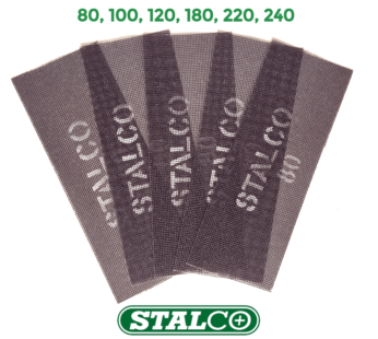 150 GRIT Abrasive Strips Sanding Sheet Mesh Hand Sander Plaster Metal Wood