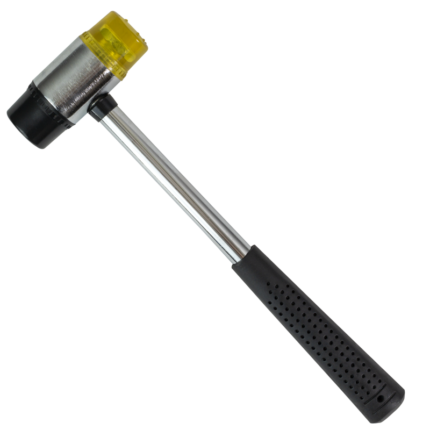 Double Faced Rubber and Plastic Hammer 35mm STALCO S-19535-MYHOMETOOLS-STALCO