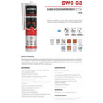 High Temperature Sealant 300°C Black 280ml STALCO PERFECT S-64782-MYHOMETOOLS-STALCO