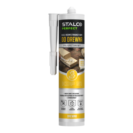 Wood Construction Adhesive 280ml STALCO PERFECT S-64851-MYHOMETOOLS-STALCO