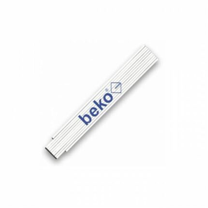 Plastic folding rule Beko 1m-MYHOMETOOLS-STALCO