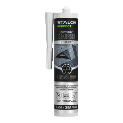 Universal Roof and Gutter Sealant Black 280ml STALCO PERFECT S-64833-MYHOMETOOLS-STALCO