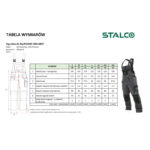 Bib and Brace Work Trousers XL STALCO S-44449-MYHOMETOOLS-STALCO