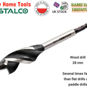 28mm Auger Wood drill triple helix Perfect
