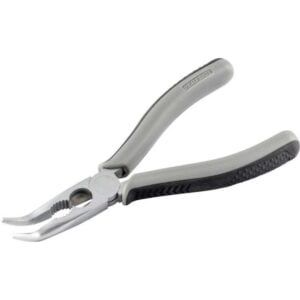 Long nose pliers, curved, 160 mm Perfect