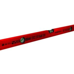 Red aluminium level 120 cm Perfect with  45 ° angle