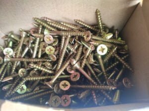 5x50mm Hardened screws for wood 300 pcs-MYHOMETOOLS-STALCO