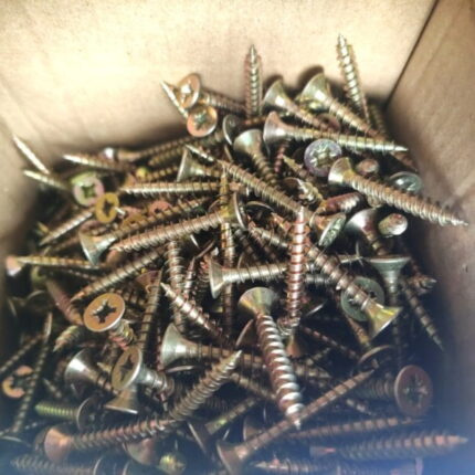 4x30mm Hardened screws for wood 500 pcs-MYHOMETOOLS-STALCO