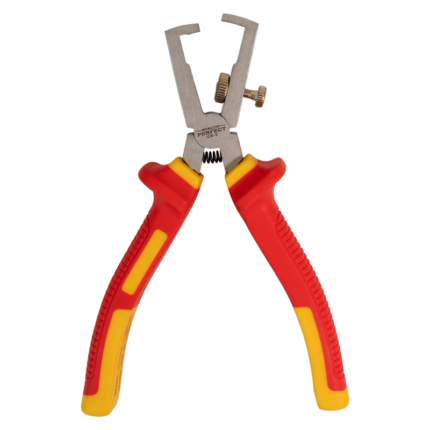 Insulated Wire Stripping Pliers 160mm VDE STALCO PERFECT S-67025-MYHOMETOOLS-STALCO
