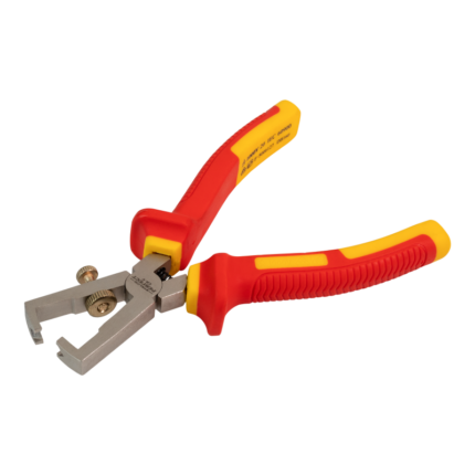 Insulated Wire Stripping Pliers 160mm VDE STALCO PERFECT S-67025-MYHOMETOOLS-STALCO