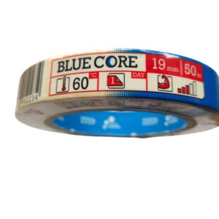 Masking tape 19mm x 50m Blue Core-MYHOMETOOLS-STALCO