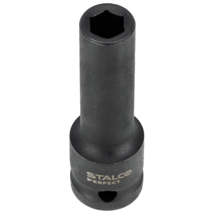 Hex Impact Socket 14mm 1/2” Long Cro-mo STALCO PERFECT S-85049-MYHOMETOOLS-STALCO