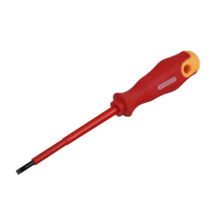 Insulated screwdriver Flat 6.5x150mm-MYHOMETOOLS-STALCO