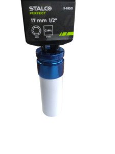 17mm 1/2" Impact hex socket, teflon coated-MYHOMETOOLS-STALCO