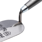 Bucket Stucco Trowel 80mm Stainless Steel Hardened STALCO PERFECT S-73008-MYHOMETOOLS-STALCO
