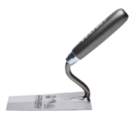Trapezoid Bucket Trowel 140mm Hardened Stainless Steel STALCO PERFECT S-73024-MYHOMETOOLS-STALCO