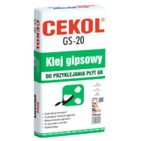 CEKOL GS-20 Klej do płyt gipsowo-kartonowych 20kg-MYHOMETOOLS-STALCO