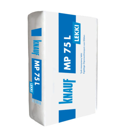 KNAUF MP75 L Light Gypsum Machine Plaster 30kg-MYHOMETOOLS-STALCO