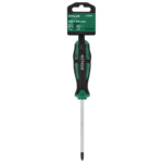 Pozidriv Screwdriver PZ1x100mm CrV STALCO S-12347-MYHOMETOOLS-STALCO