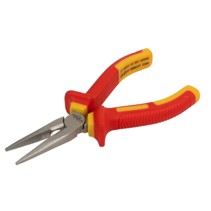 Long Nose Pliers Straight VDE 160mm STALCO PERFECT S-67016-MYHOMETOOLS-STALCO