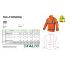 Men's high-vis softshell jacket NEON yellow 3XL STALCO S-44048-MYHOMETOOLS-STALCO