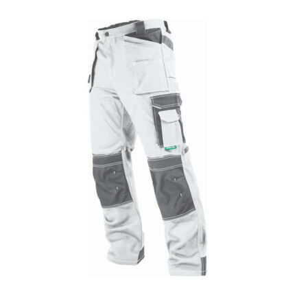 Work Trousers ALLROUND LINE white M STALCO S-42139-MYHOMETOOLS-STALCO