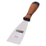 Cork Painting Scraper 60mm Stainless Steel STALCO PERFECT S-73363-MYHOMETOOLS-STALCO
