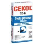 CEKOL TR-49 Lightweight Plaster For Manual Application 20kg